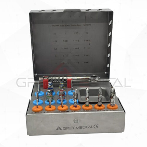 Dental Surgical Drills And Drivers Implants Kit